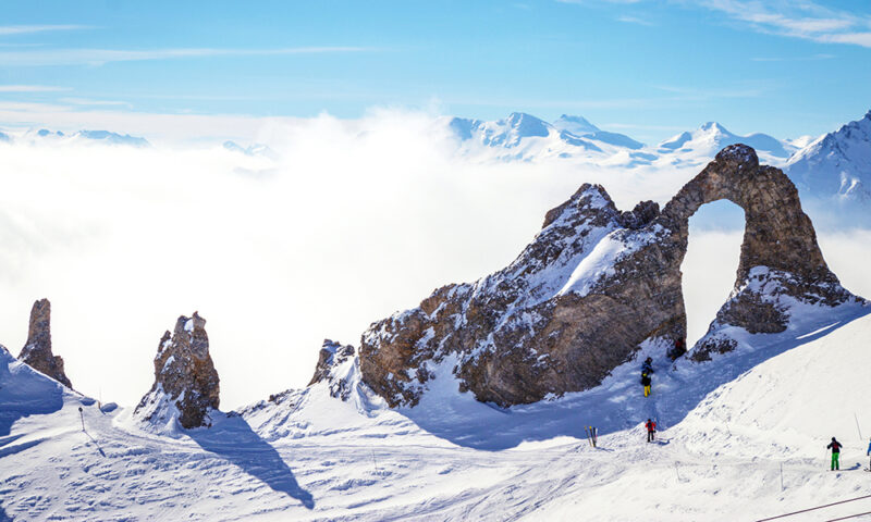 Stunning scenery near Val d'Isère