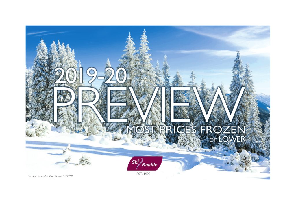 Ski famille price banner